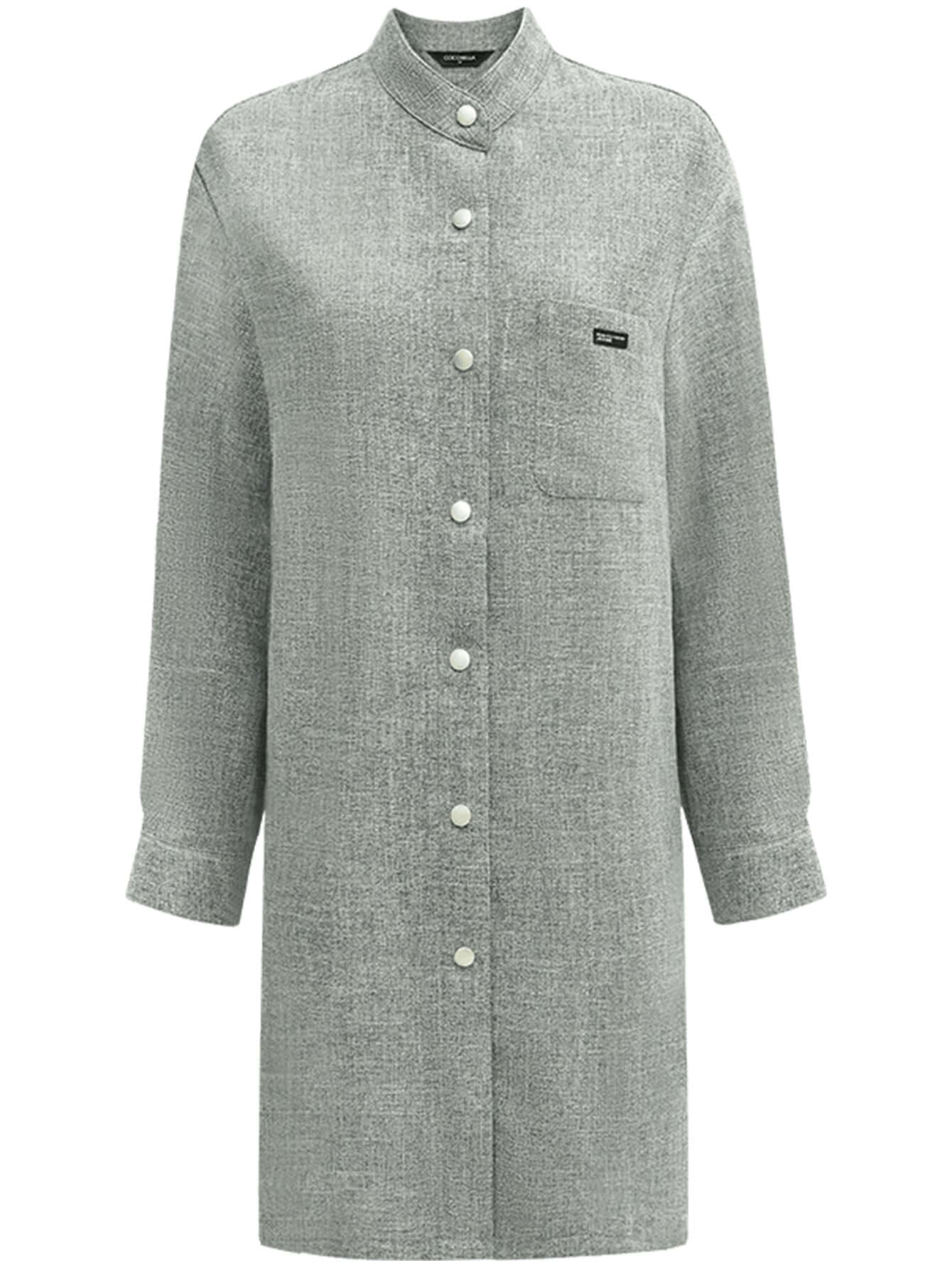 stylish mid length shirt all green 4