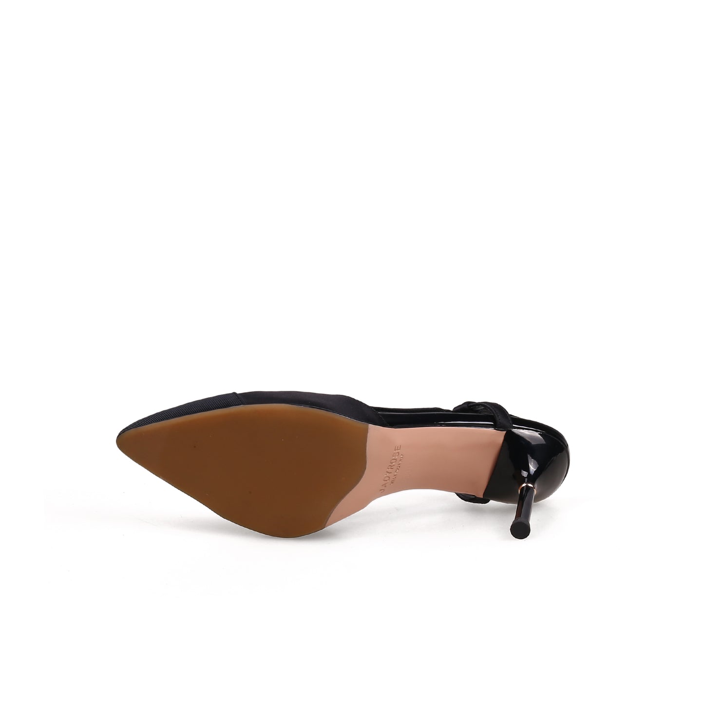 suede cap slingback kitten pumps all black 5