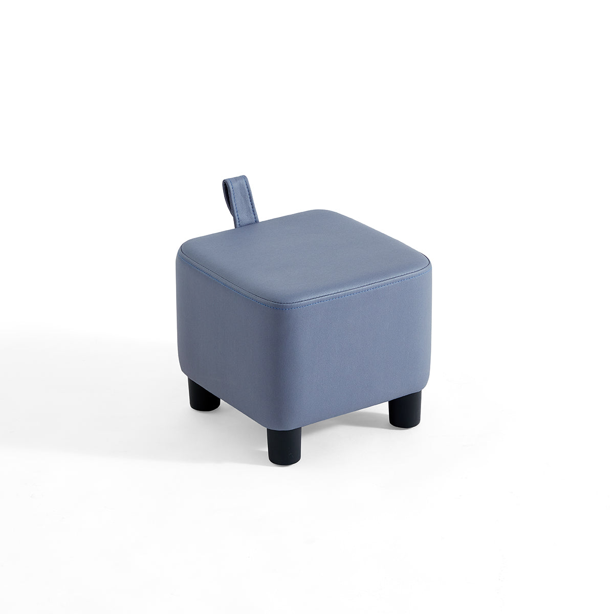 sugar cube multi purpose creative small stool blue 1
