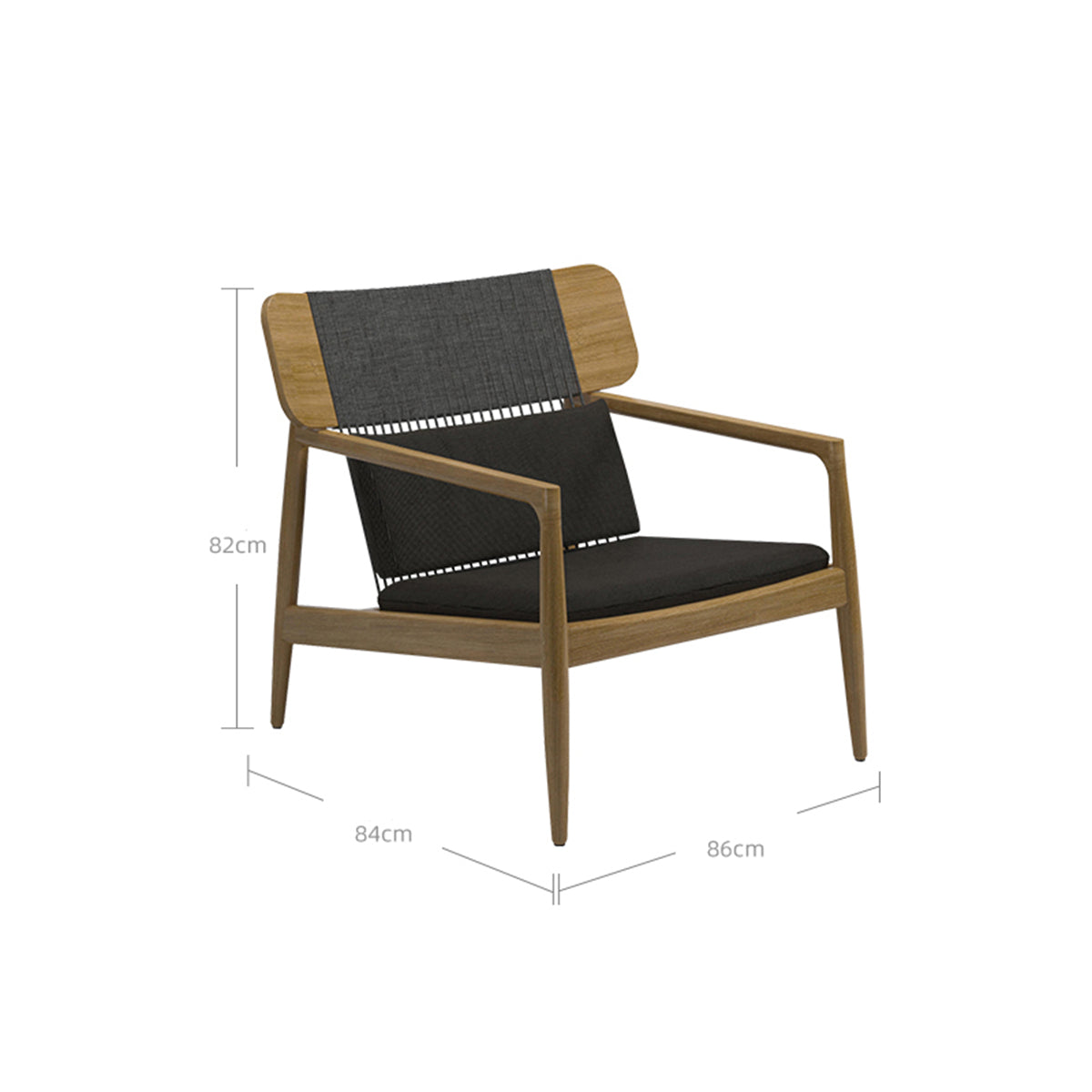 sukai lounge chair black 4