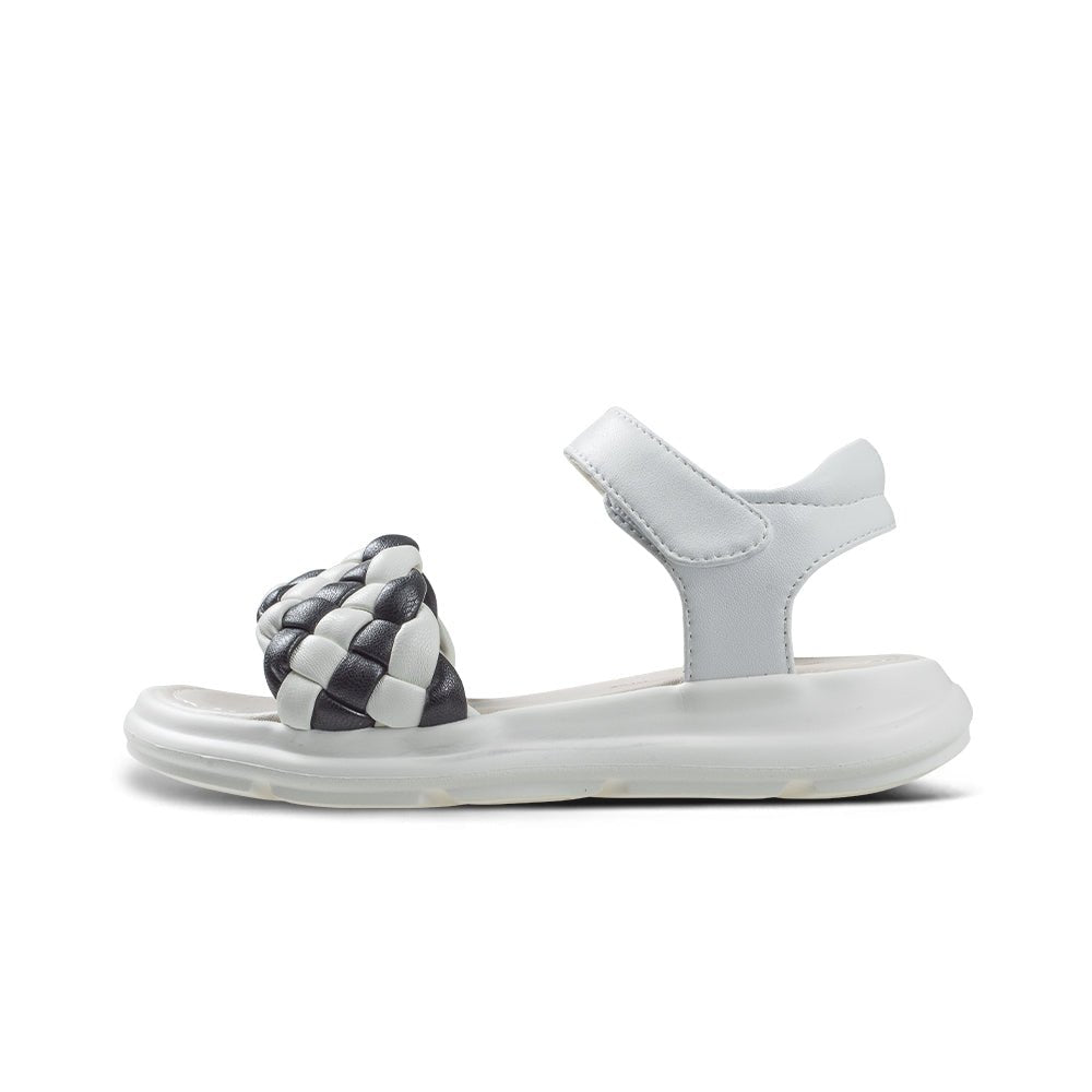 Summer Girls Extra Lightweight Braided Sandals - 0cm