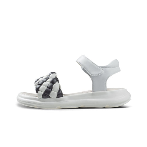 Summer Girls Extra Lightweight Braided Sandals - 0cm