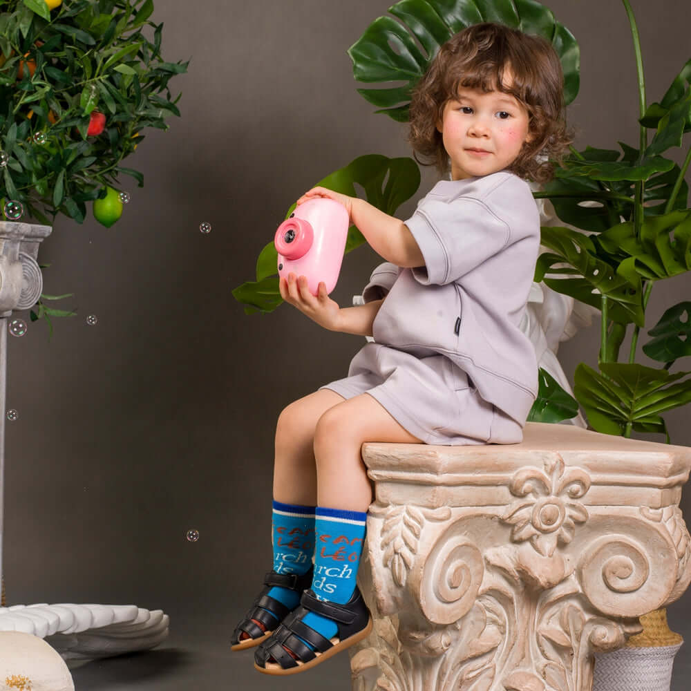 summer strappy non slip pre walker baby sandals all black 7