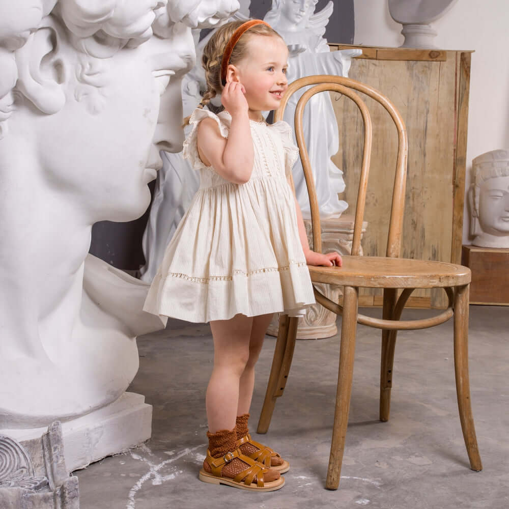 Summery Soft Sole Non - Slip Girl Sandals - 0cm