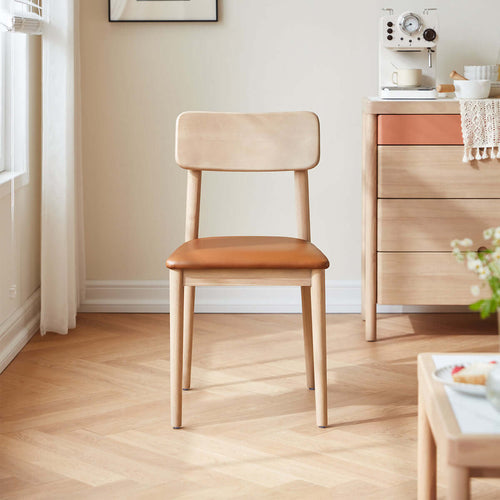 sunrise dining chair caramel 1