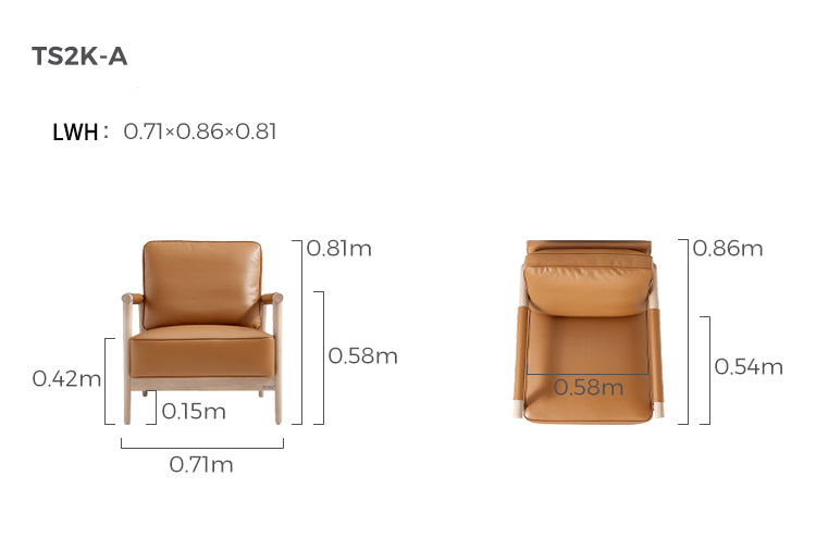 sunrise precious brown armchair all 15