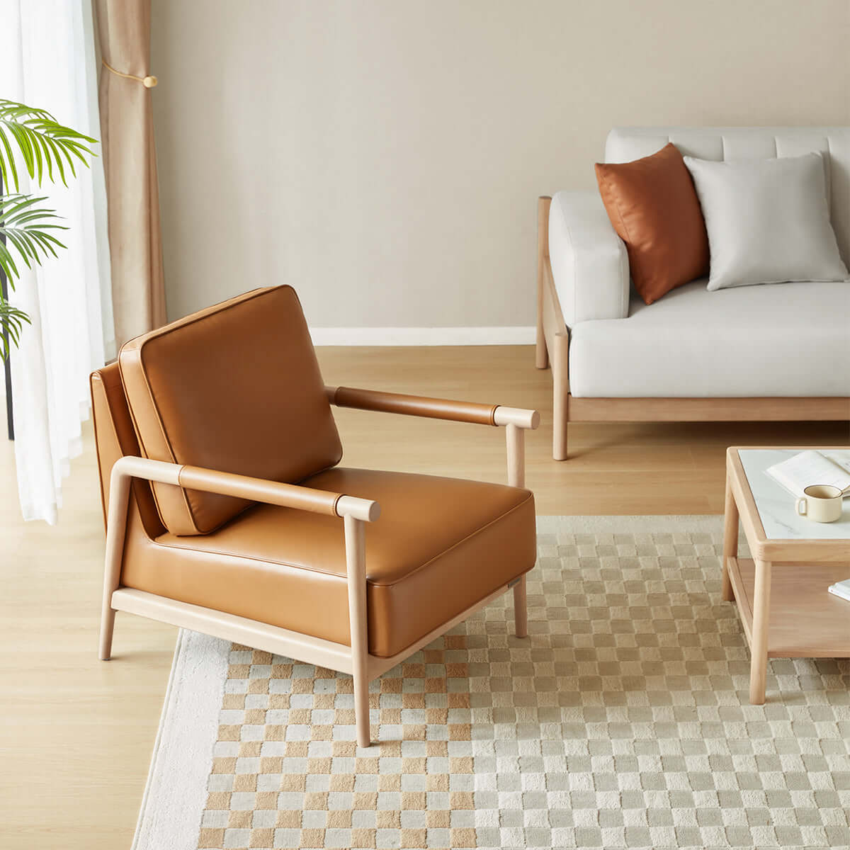 sunrise precious brown armchair all 3