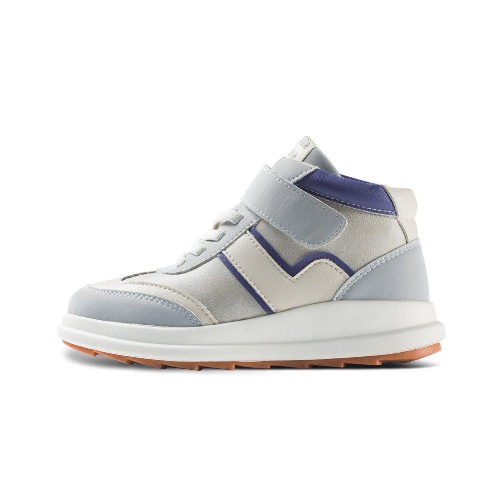 super iconic non slip mid top sneakers all grey 1