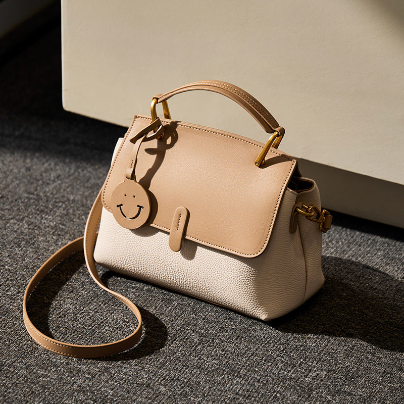 supple work leather satchel bag ivory 2