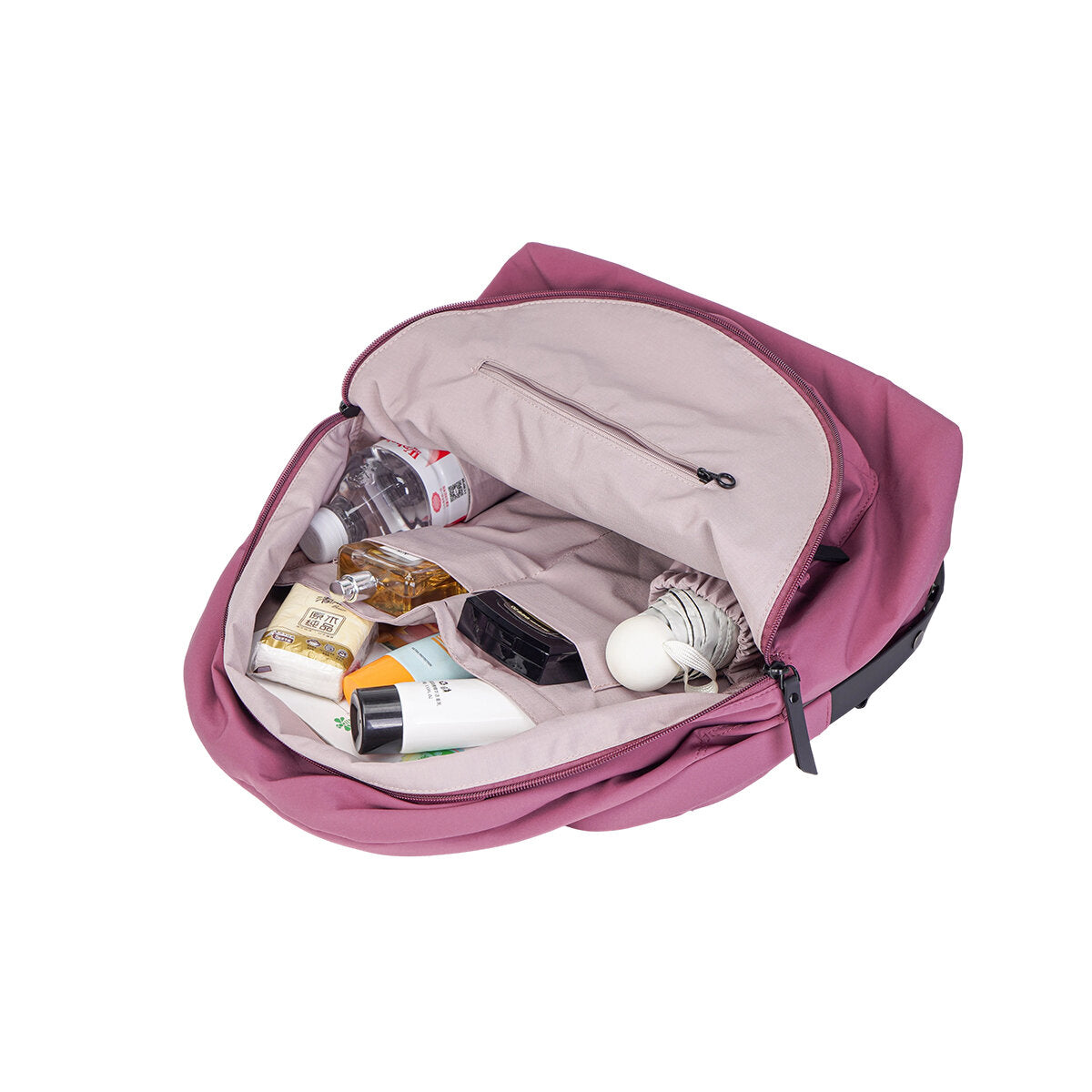 Ultra-Lightweight Waffle Fabric Backpack – 230g Multi-Pocket Daypack