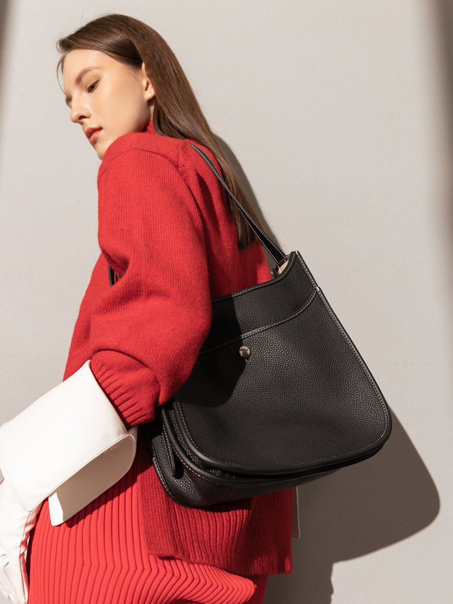 Sutton Place Leather Tote Bag - 0cm