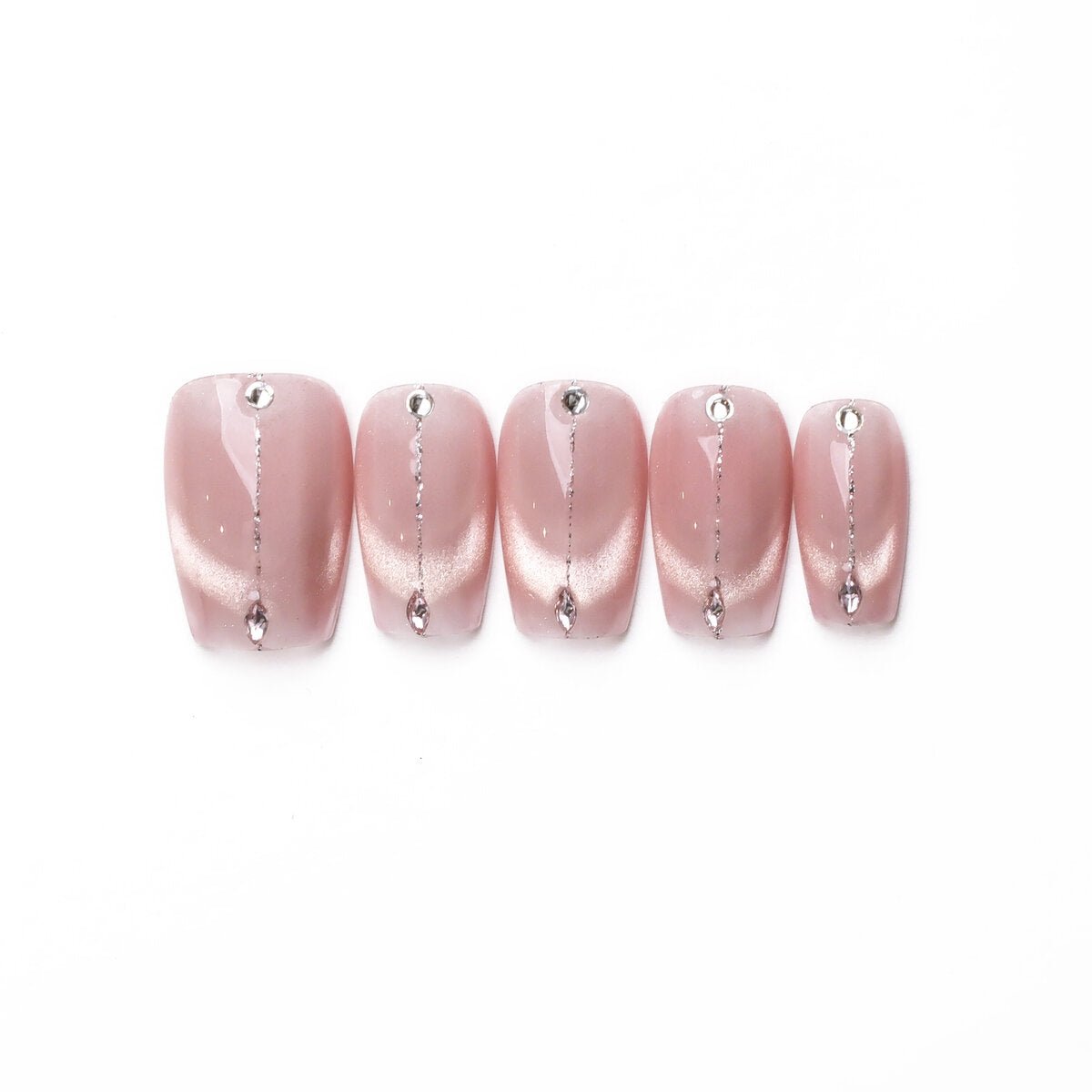 Sweet Peach Press-On Nails