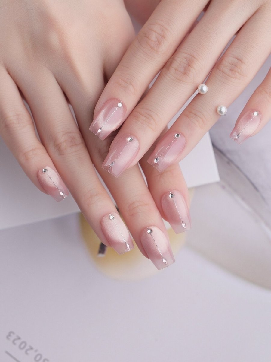 Sweet Peach Press-On Nails