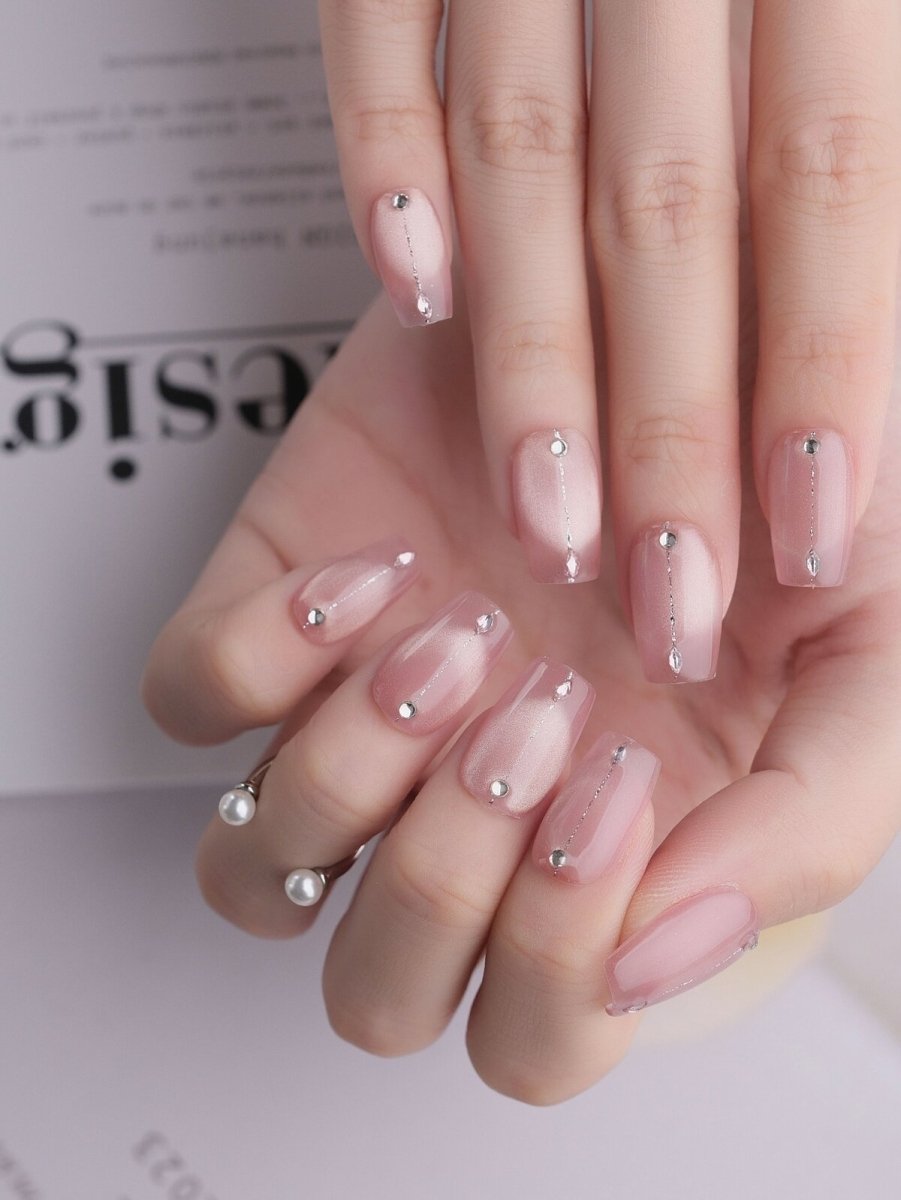 Sweet Peach Press-On Nails