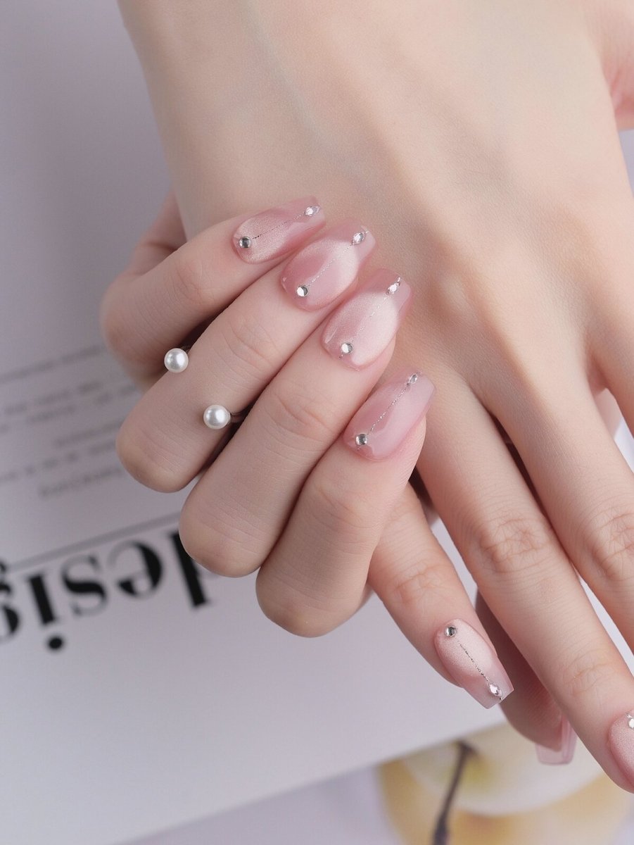 Sweet Peach Press-On Nails