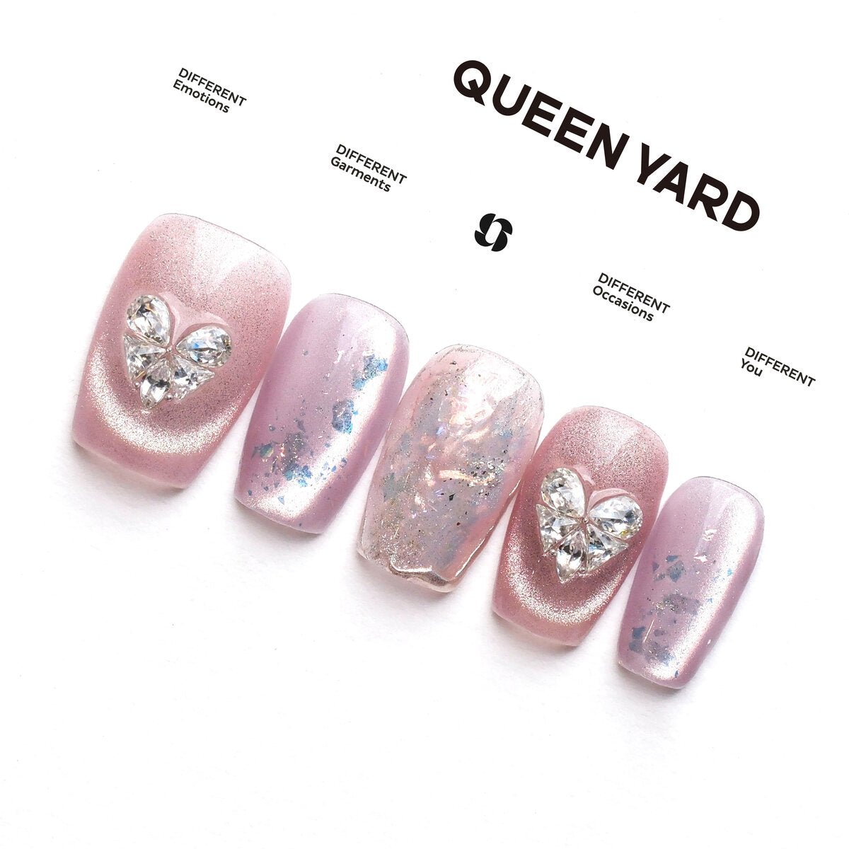 Taro Bubble 3D Press-On Nails