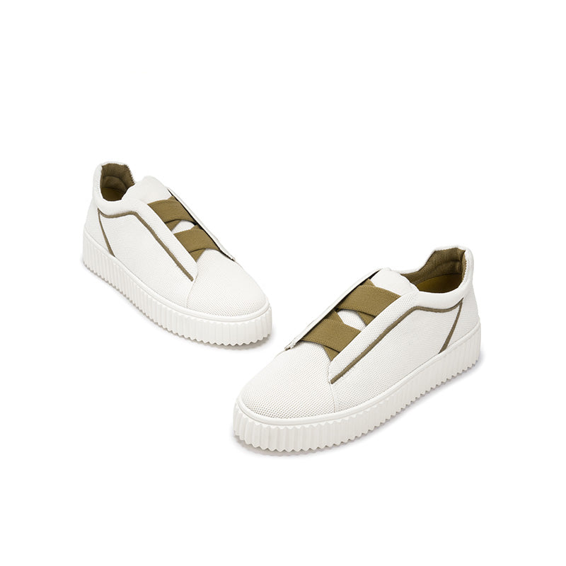 thick soled height boosting tennis sneakers all mocha 3