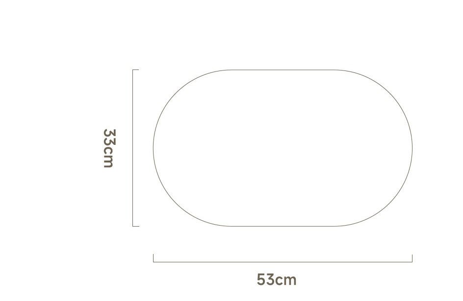 Tidy Reversible Pet Table Mat - 0cm