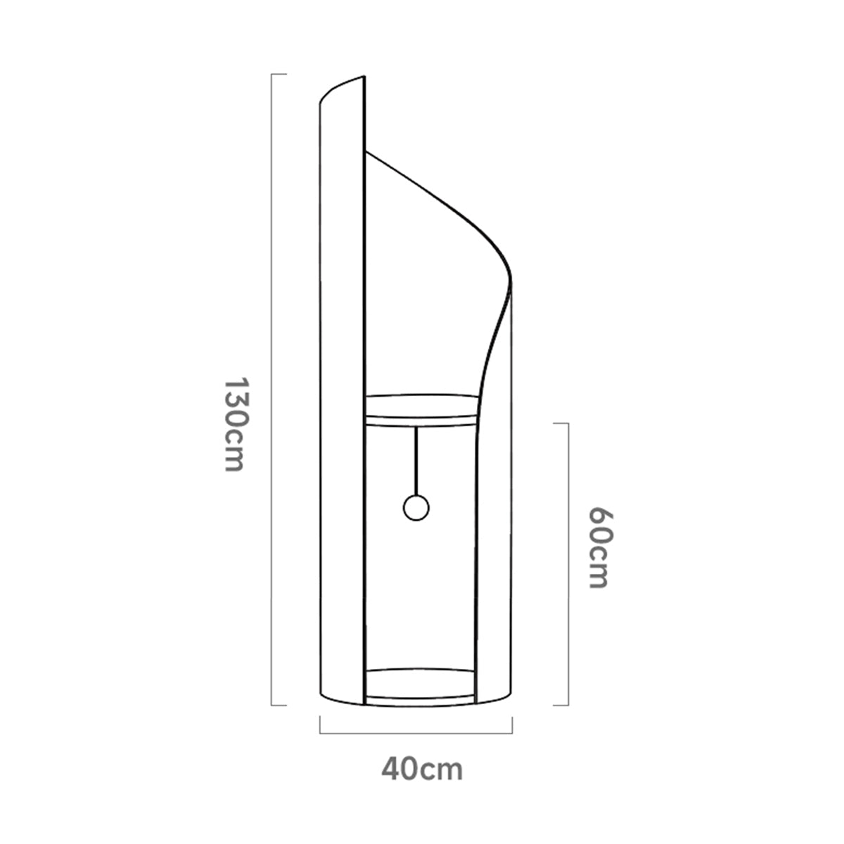 Time Tower Modern Cat Tree Condo – Space Saving Vertical Cat Tower