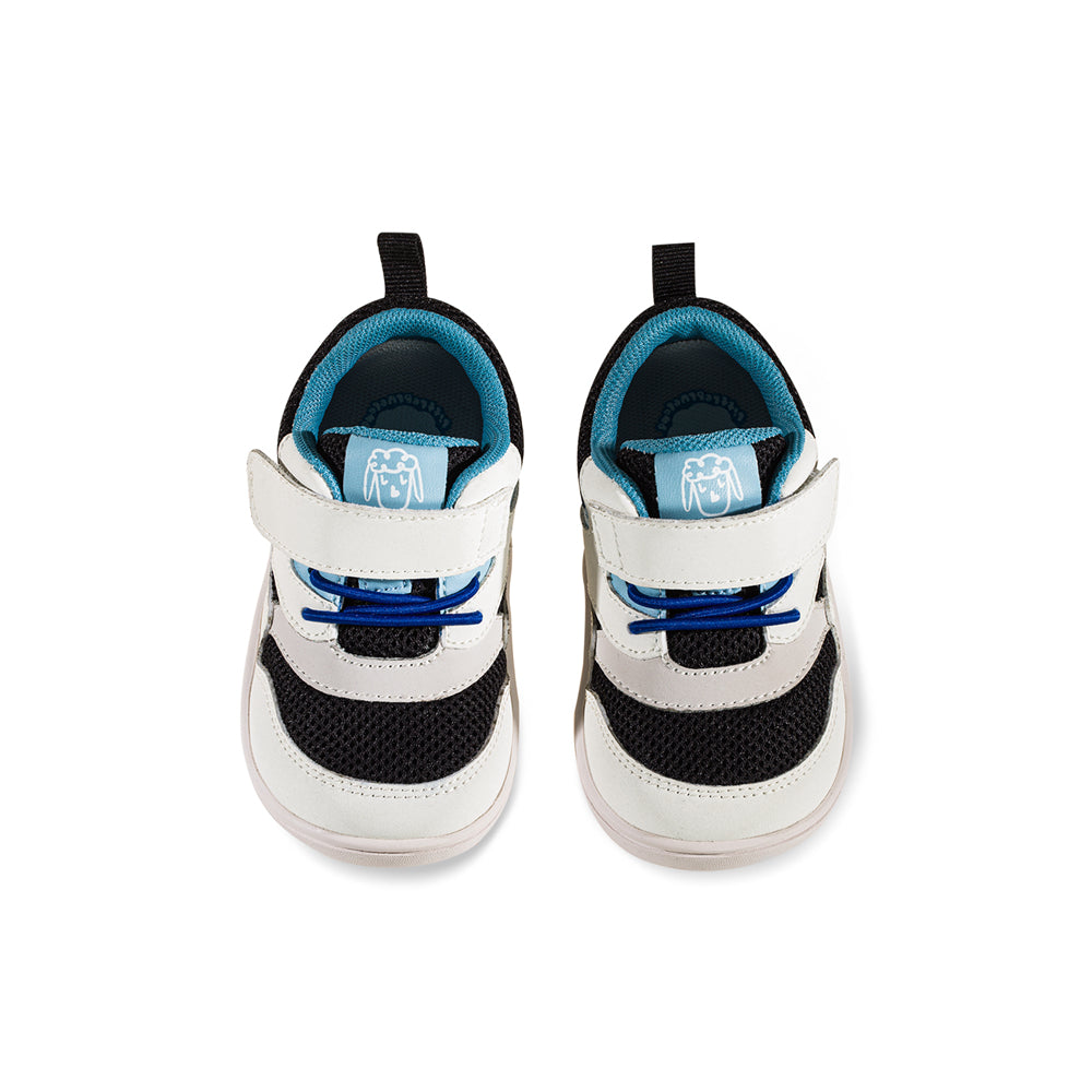 toddlers non slip breathable soft sole walking shoes all blue 4