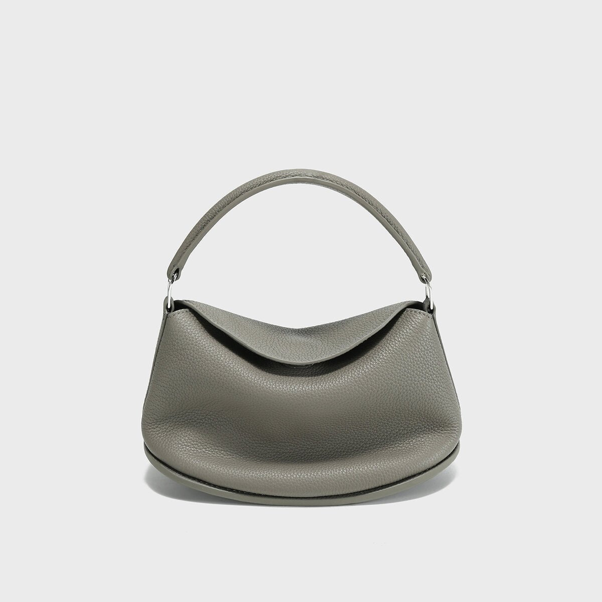 TOGO Leather Slouchy Pillow Bag – Soft Top-Handle Hobo with Dual Straps