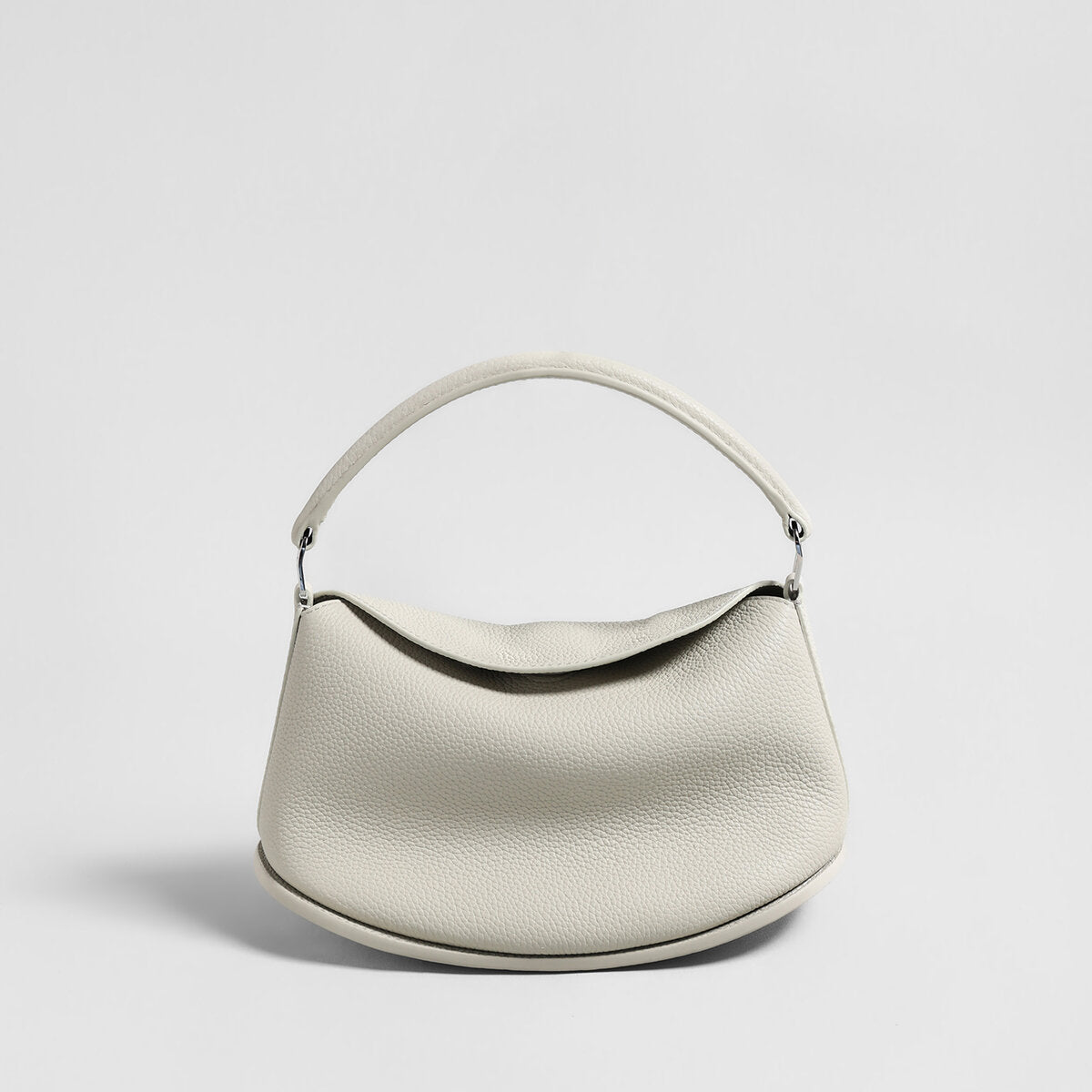 TOGO Leather Slouchy Pillow Bag – Soft Top-Handle Hobo with Dual Straps