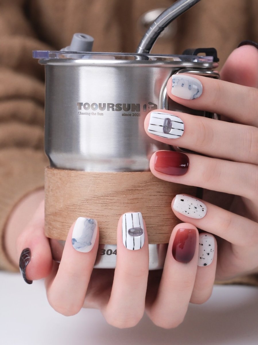 Trajectory 3D Press-On Nails
