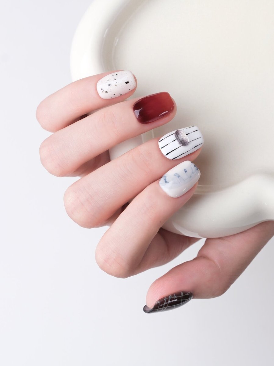 Trajectory 3D Press-On Nails