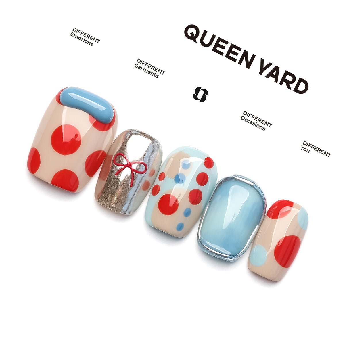 Travel Diary Macaron Dopamine Press-On Nails