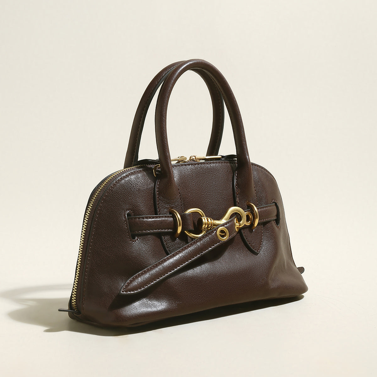 trendy berkeley top handle bag chocolate 2