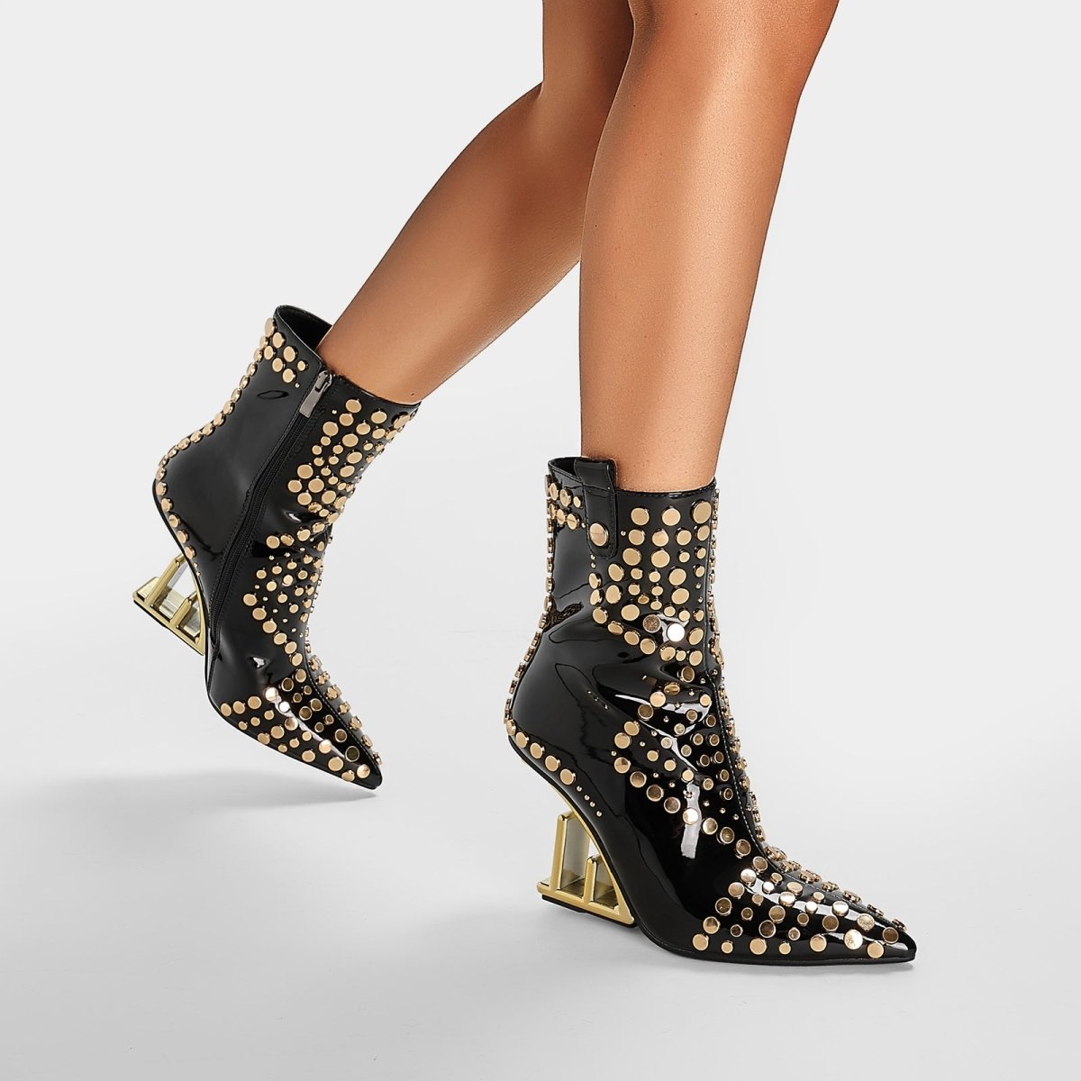 tribal - rivet - stonehenge - heel - pointed - toe - ankle - boots_all_black_12.jpg