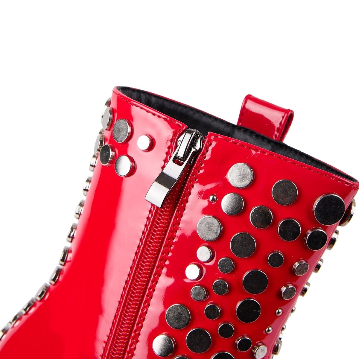 tribal - rivet - stonehenge - heel - pointed - toe - ankle - boots_all_red_8.jpg
