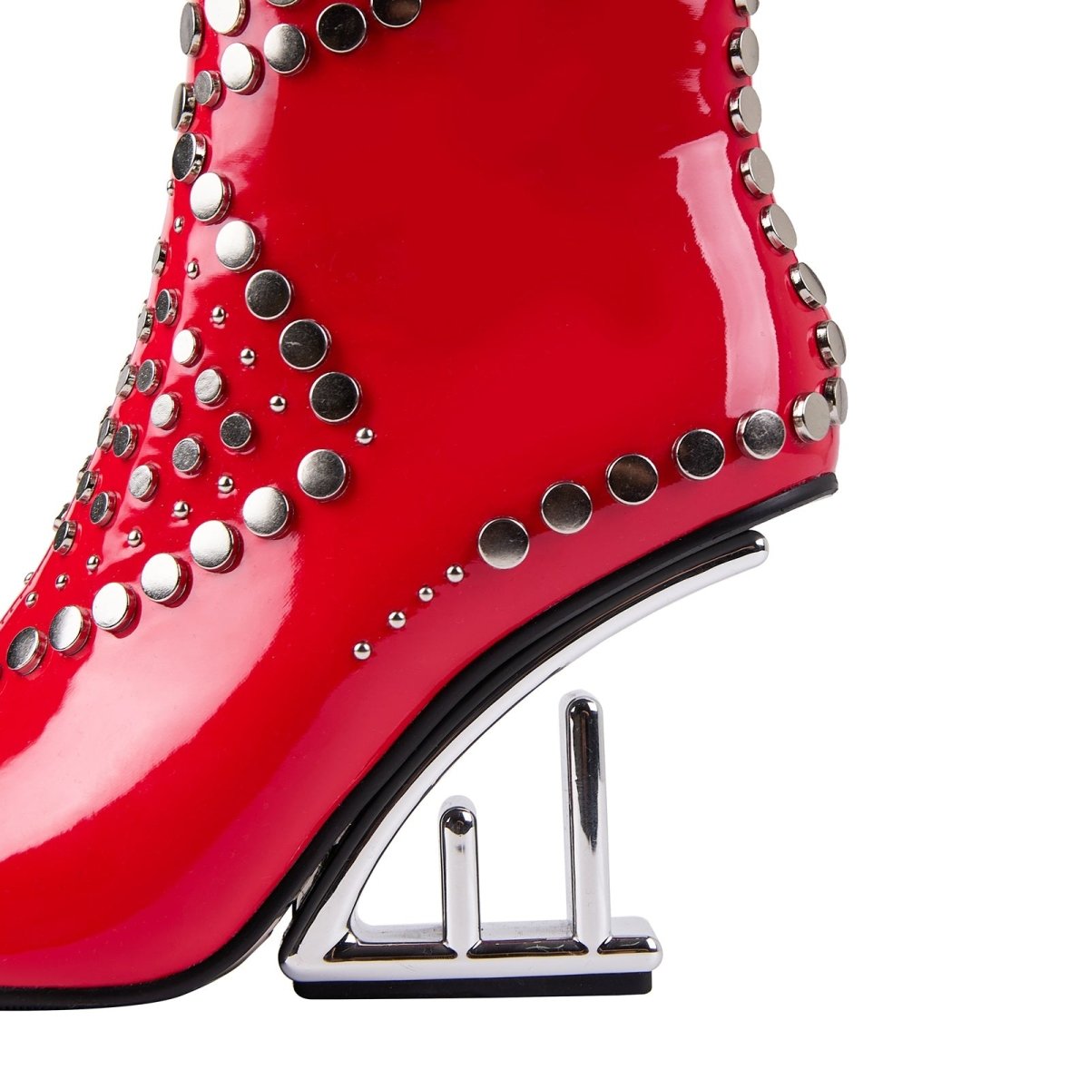 tribal - rivet - stonehenge - heel - pointed - toe - ankle - boots_all_red_7.jpg