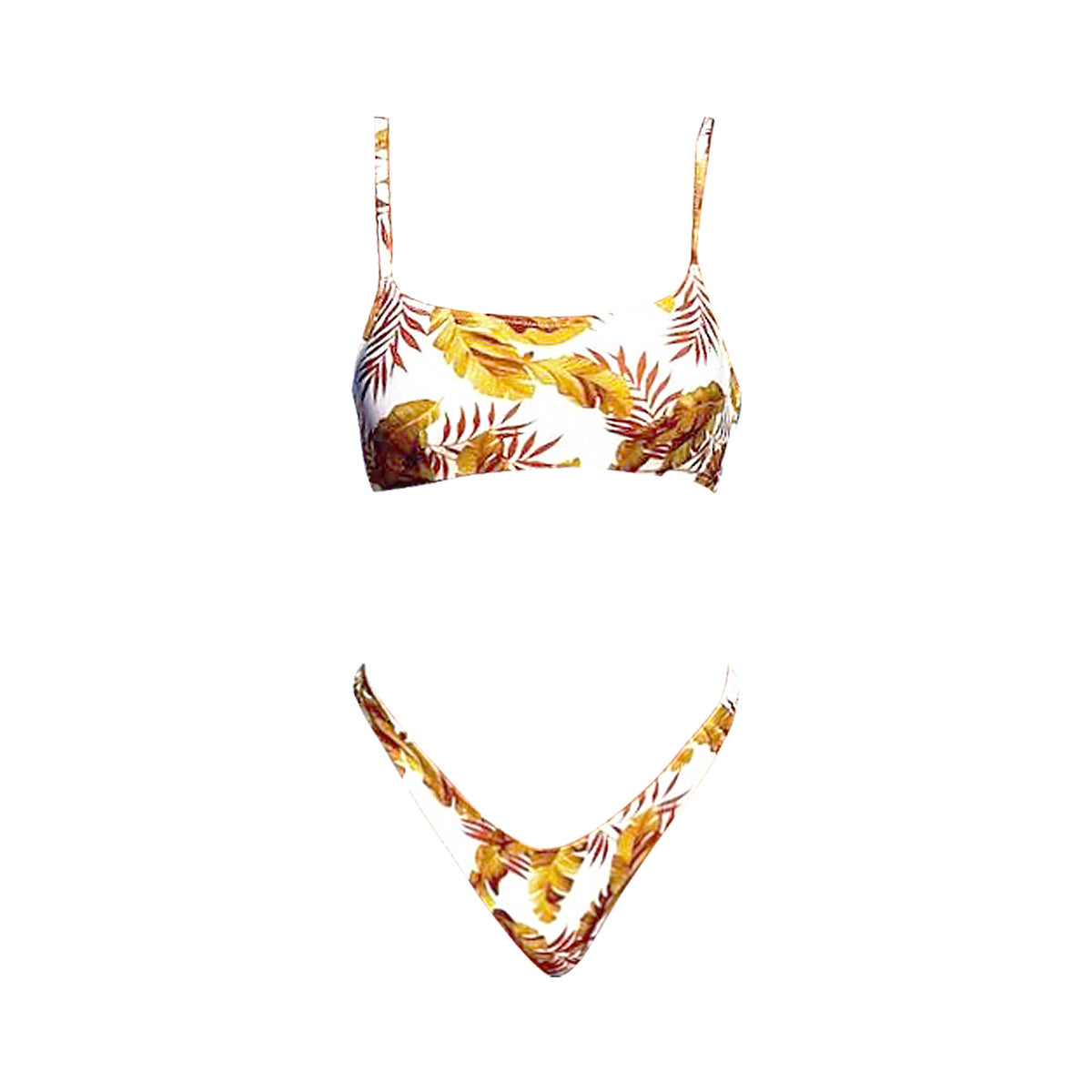 tropical floral two piece bikini all floral 4