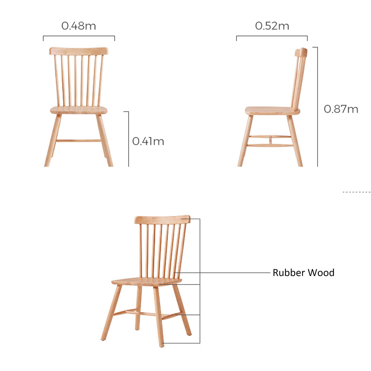 true color windsor spindle back natural dining chairs all 9