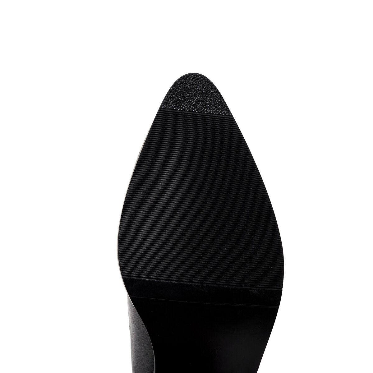Two Tone Leather Western Pointed Toe Mule Shoes