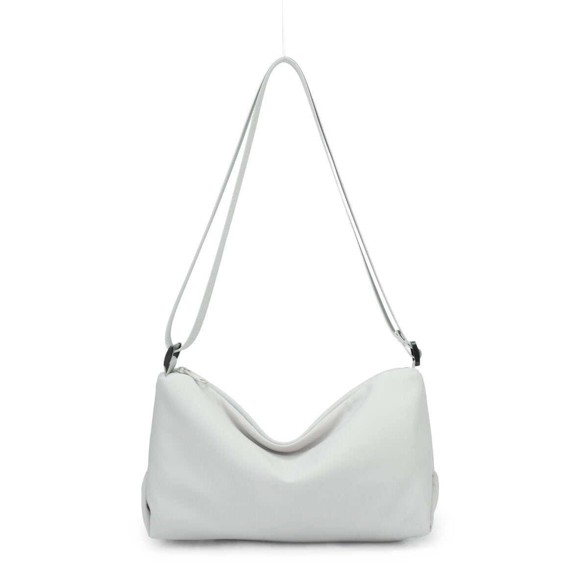 Ultra-Light Crescent Crossbody Bag – 135g Tencel Nylon Shoulder Hobo Bag