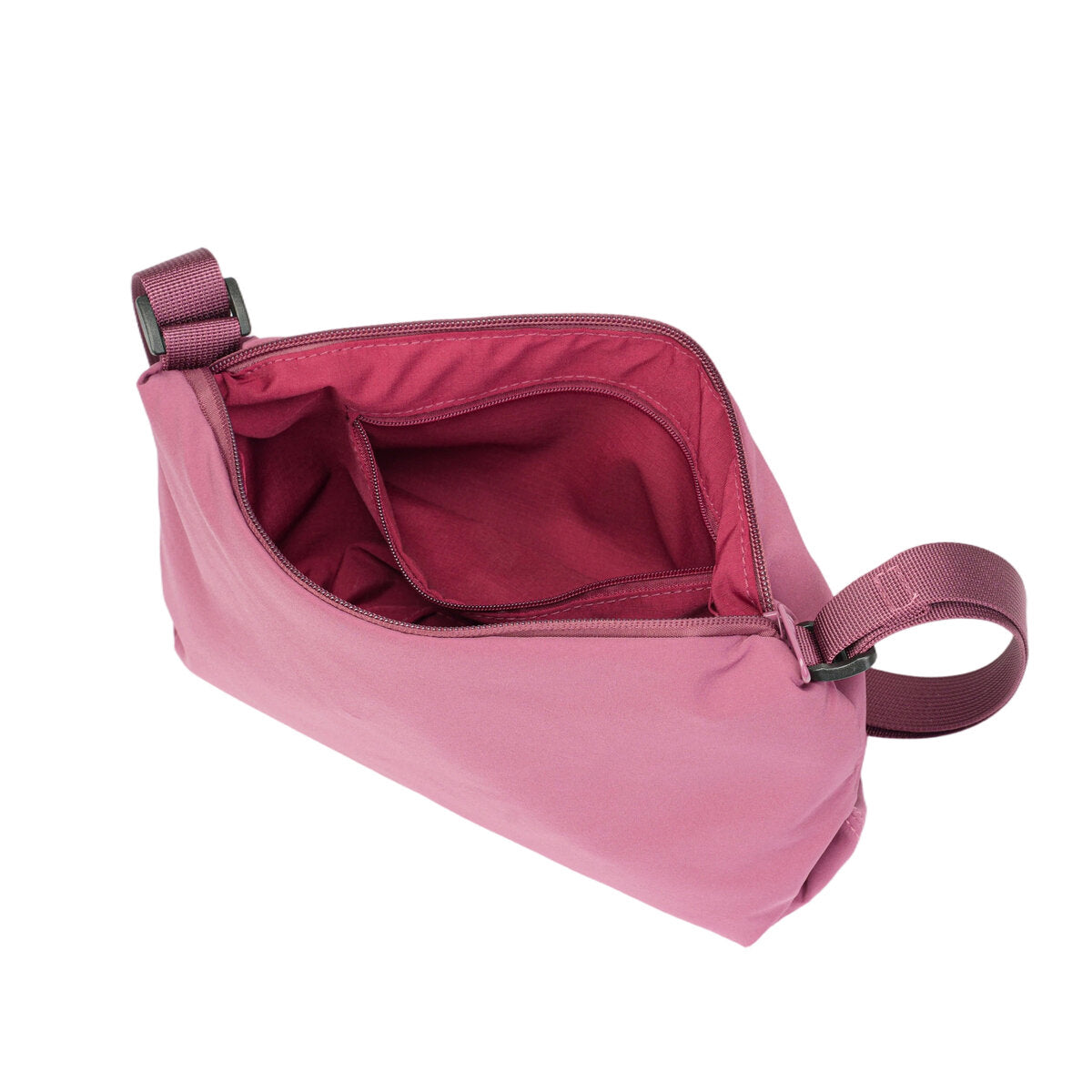 Ultra-Light Crescent Crossbody Bag – 135g Tencel Nylon Shoulder Hobo Bag