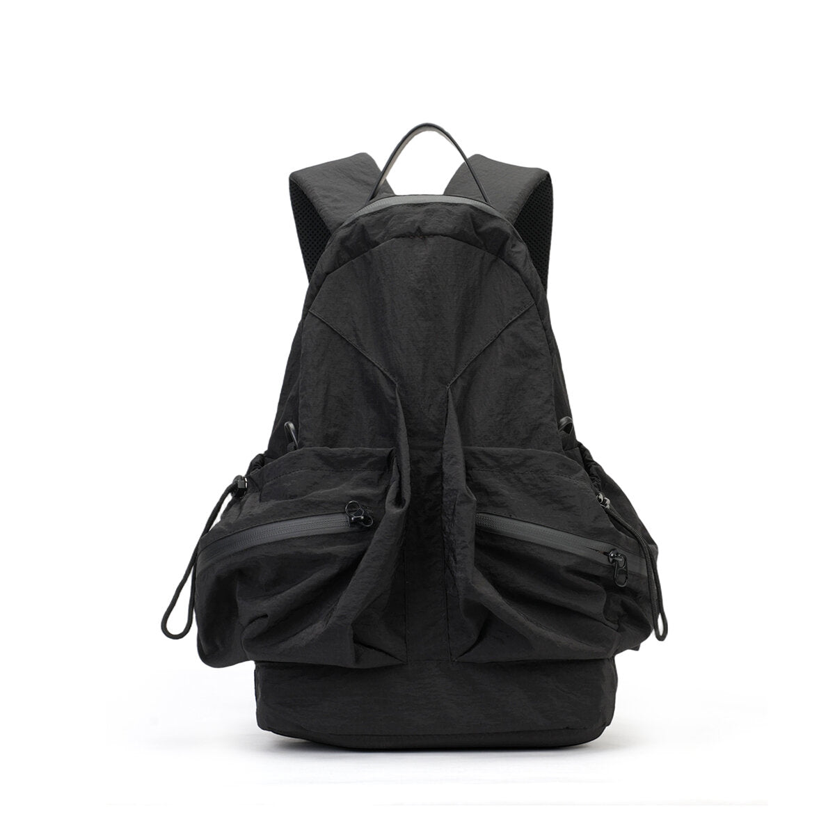 Ultra-Light Waffle Backpack – 230g Water-Resistant Daypack with Mesh Straps & Multi-Pocket Design