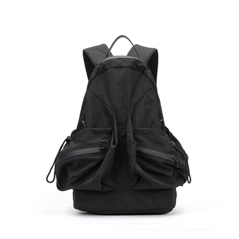 Ultra-Light Waffle Backpack – 230g Water-Resistant Daypack with Mesh Straps & Multi-Pocket Design