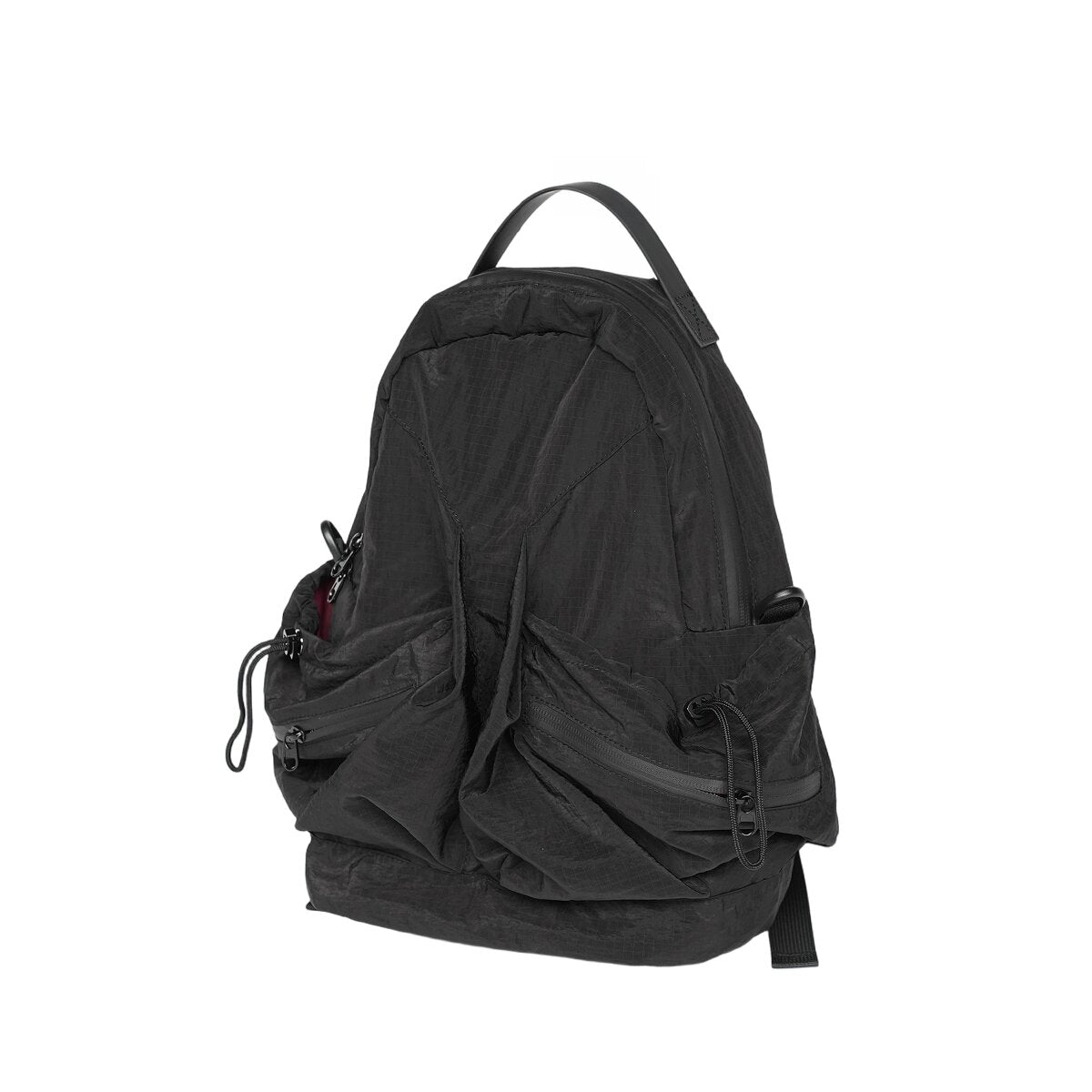 Ultra-Light Waffle Backpack – 230g Water-Resistant Daypack with Mesh Straps & Multi-Pocket Design