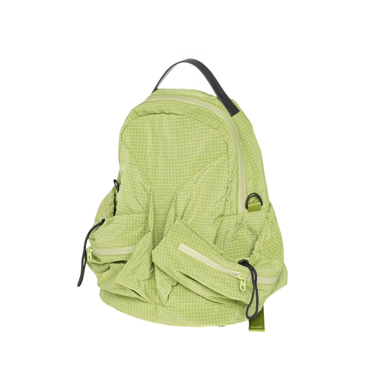 Ultra-Light Waffle Backpack – 230g Water-Resistant Daypack with Mesh Straps & Multi-Pocket Design