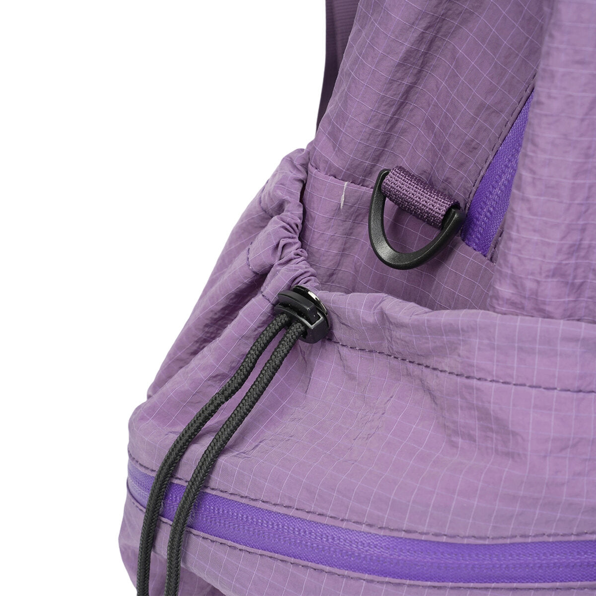 Ultra-Light Waffle Backpack – 230g Water-Resistant Daypack with Mesh Straps & Multi-Pocket Design