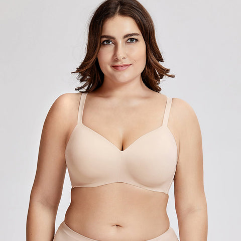Ultra-Soft Wireless Light Support Foam Cup Bra