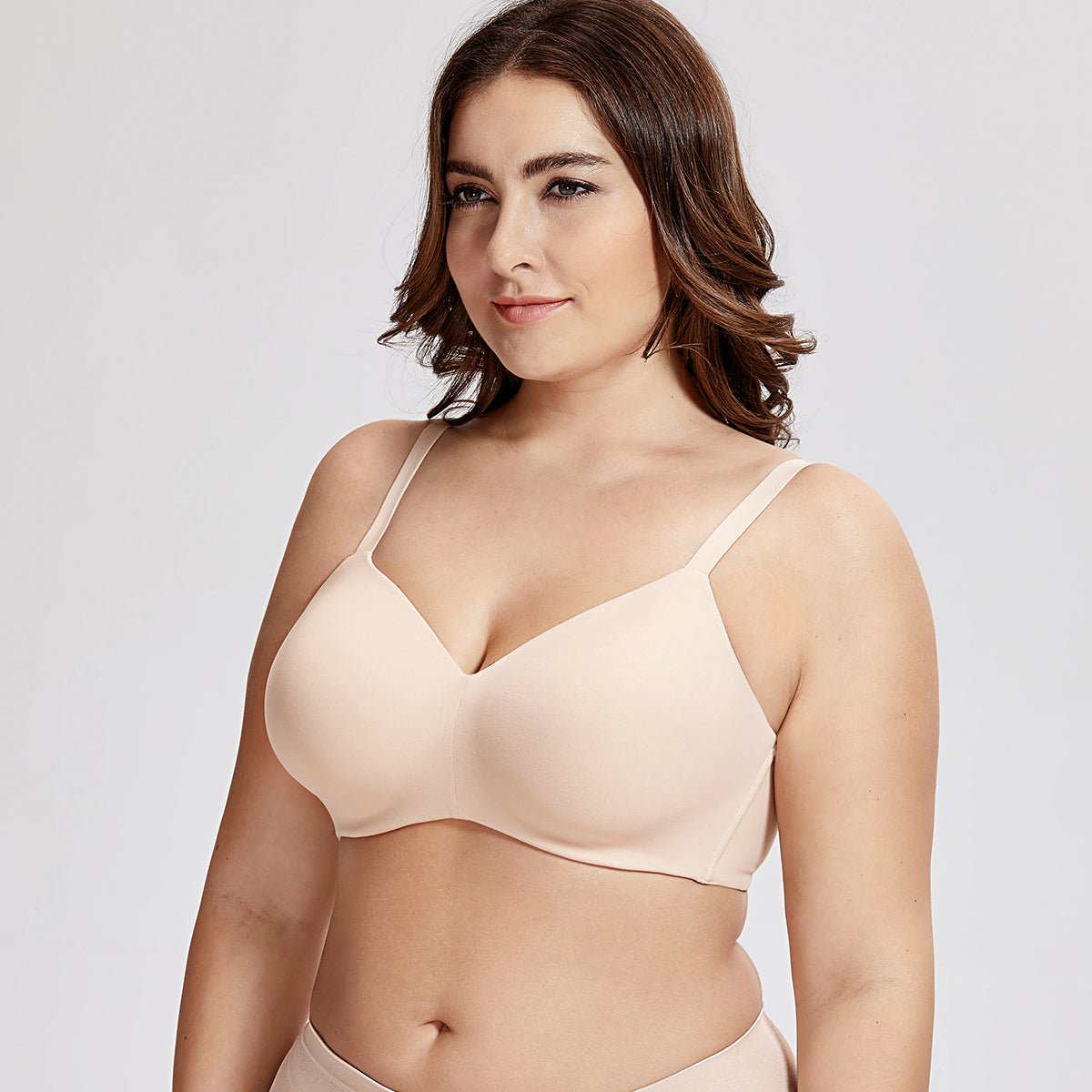 Ultra - Soft Wireless Light Support Foam Cup Bra
