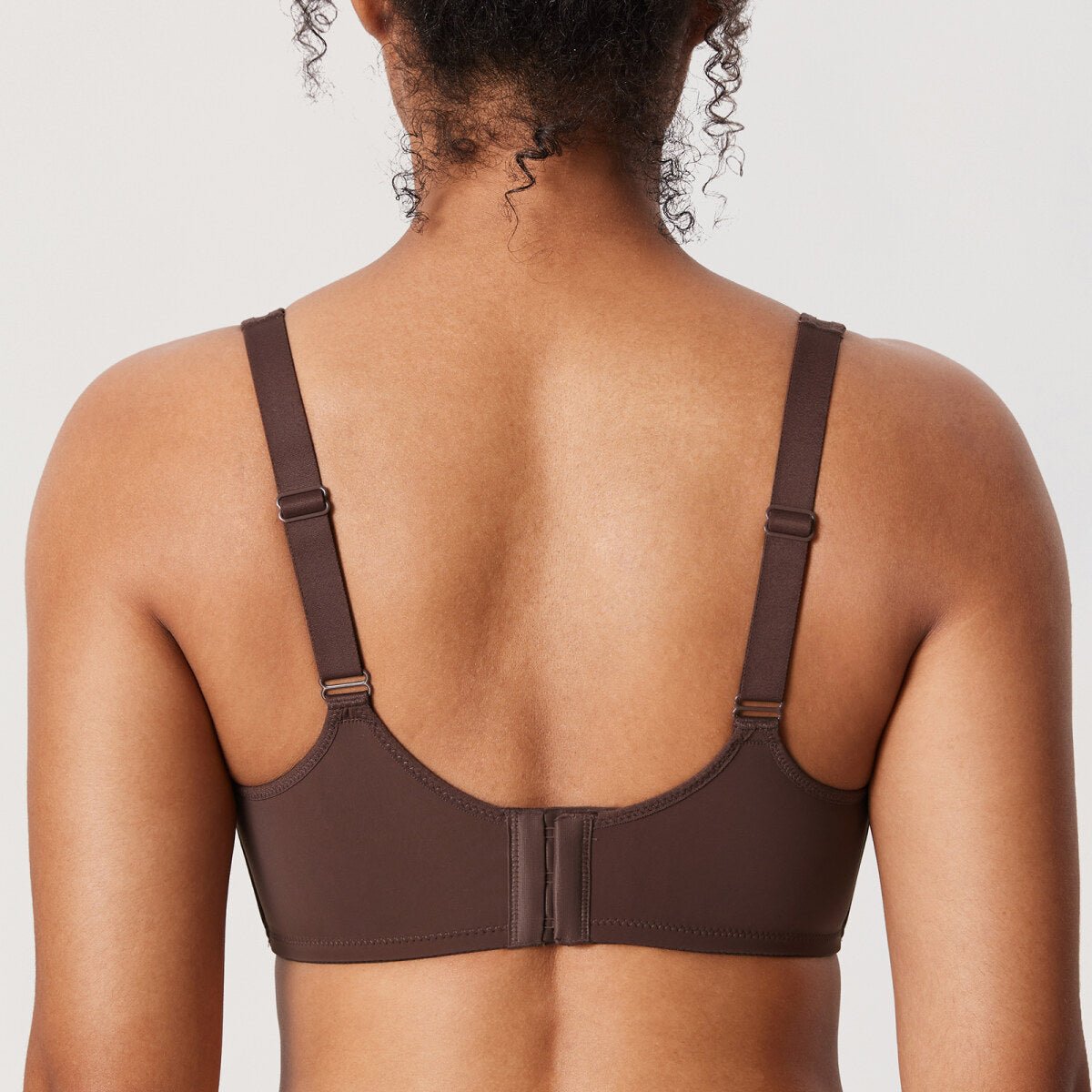 Ultra - Thin Confishape Full Coverage Plus Size Underwire Bra