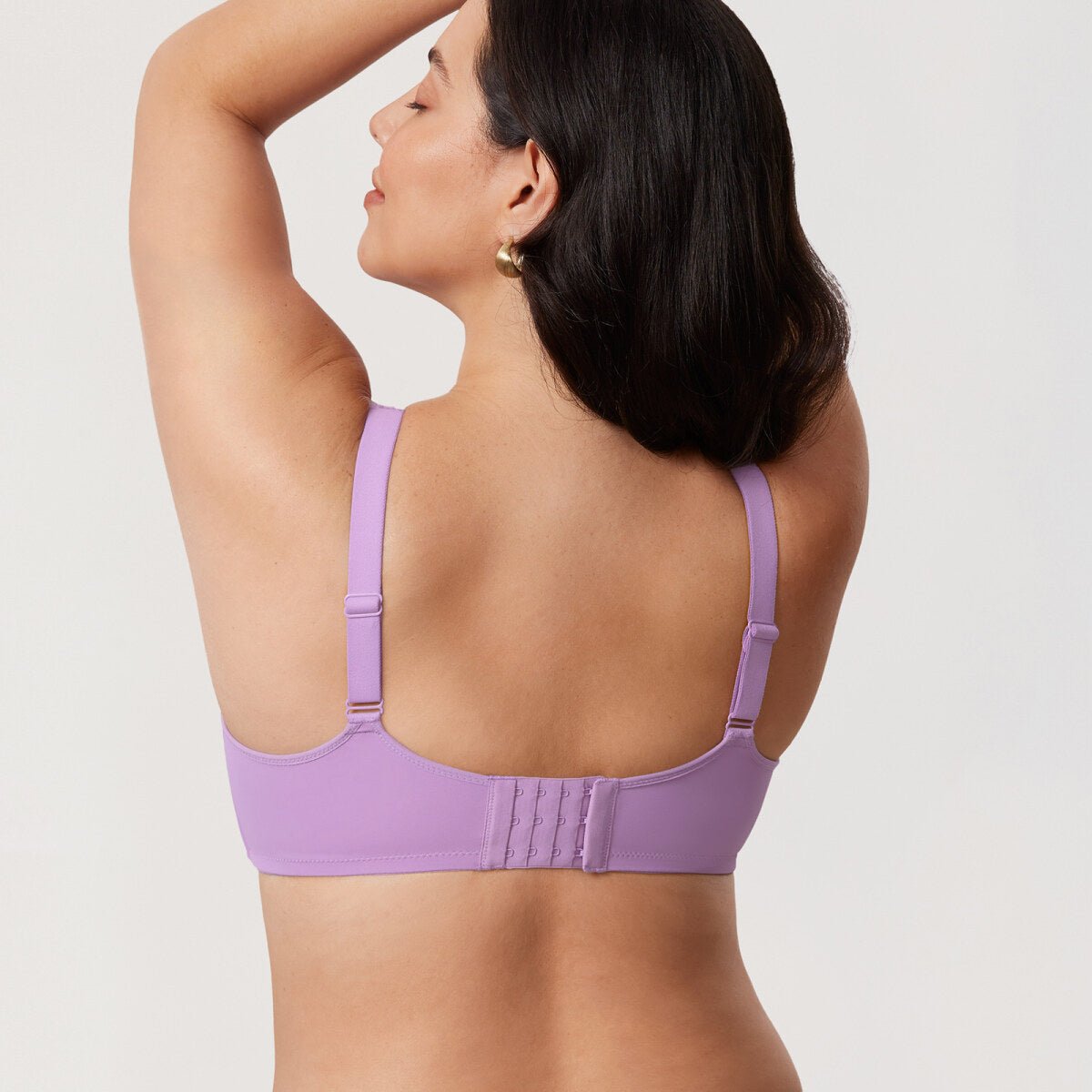 Ultra - Thin Confishape Full Coverage Plus Size Underwire Bra