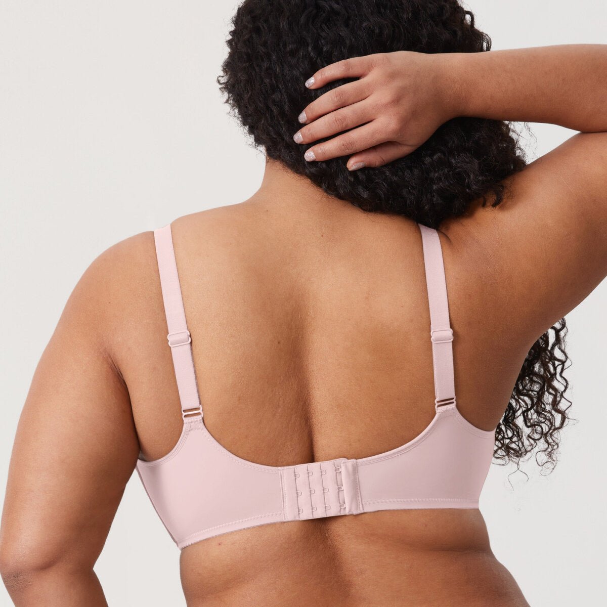 Ultra - Thin Confishape Full Coverage Plus Size Underwire Bra