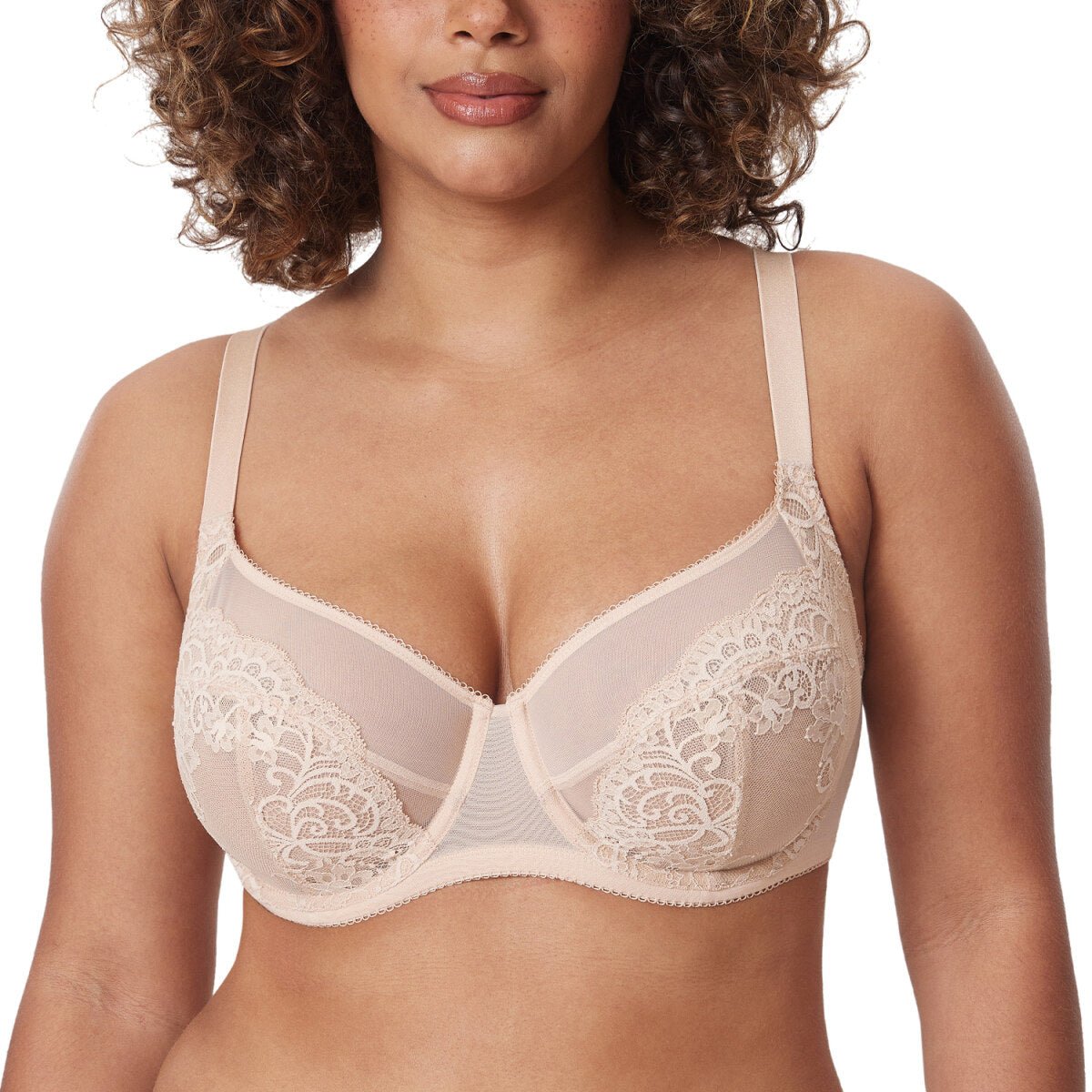 Ultra - Thin Lace Full Coverage Underwire Bra