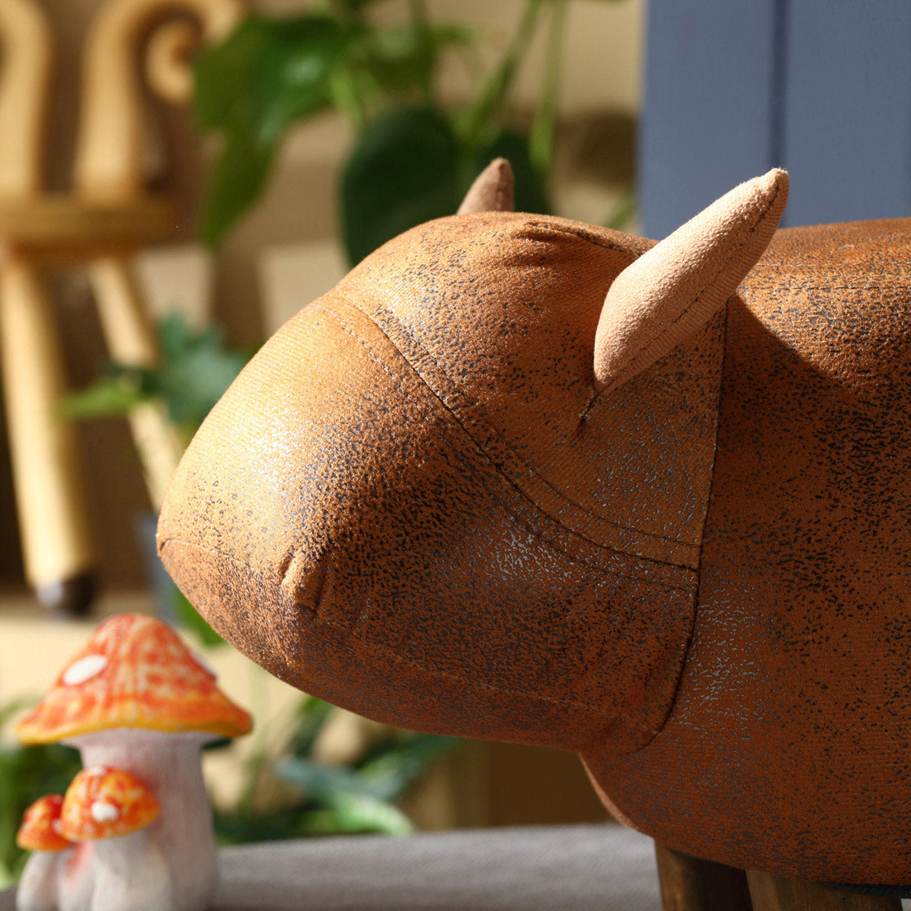 undefeatable bull kids brown stool all 2